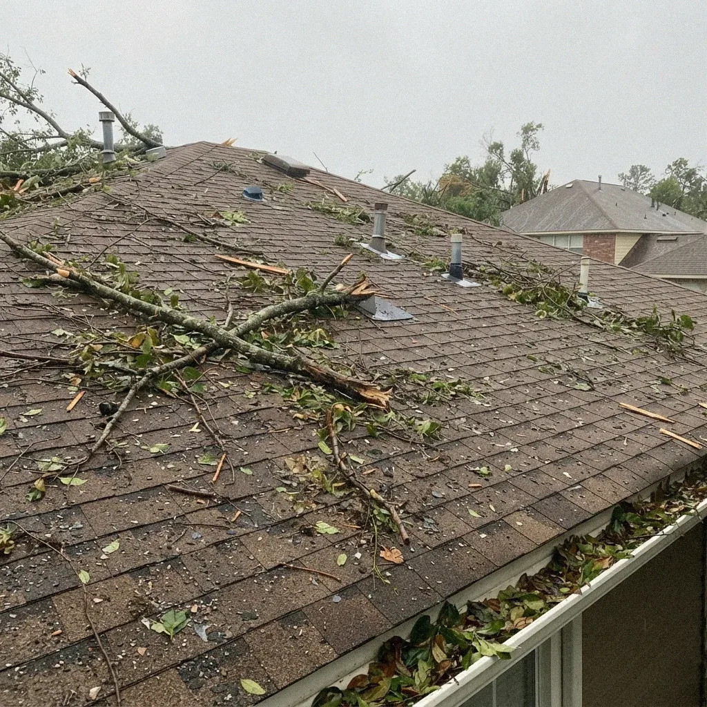 Skylight Curb and Seal Leaks roof damage in Omaha, NE